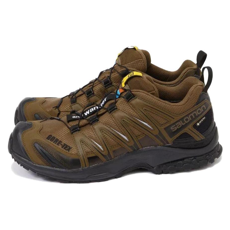And Wander x SALOMON XA PRO 3D Slip Resistant Low top Outdoor Shoes Men's Brown 474121