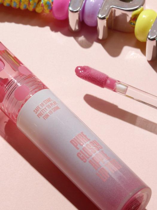 THE PRETTY PETITE Глянцевый тинт для губ цвета яблока Enbu Pink