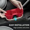 Car Water Cup Holder For Mini Cooper E/SE J01 EV Aceman J05 Center Console Silicone Organizer ert Storage Box Car Accessories