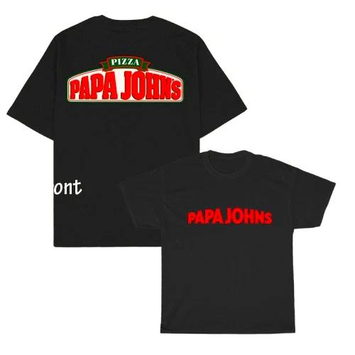 New Baby Hug Pizza Papa Johns Logo Unisex T-Shirt Funny Size S to 5XL