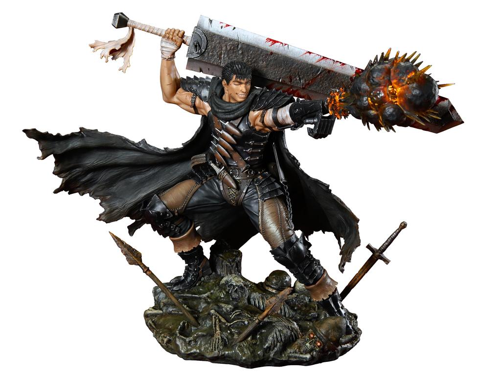 TV Anime "Berserk" Guts Black Swordsman Ver. Approximately 265mm PVC & ABS Pre-painted Finished Figure