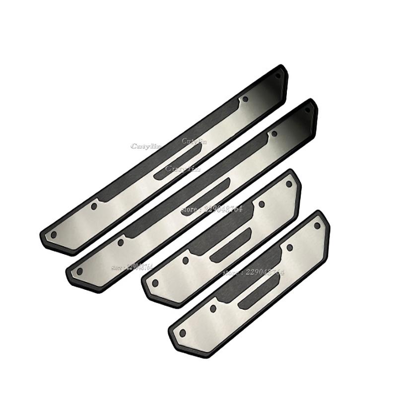 For Honda WR-V WRV 2024 2025 Stainless Steel Side Door Sill Protector Threshold Scuff Plate Welcome Pedal Cover Trim accessories