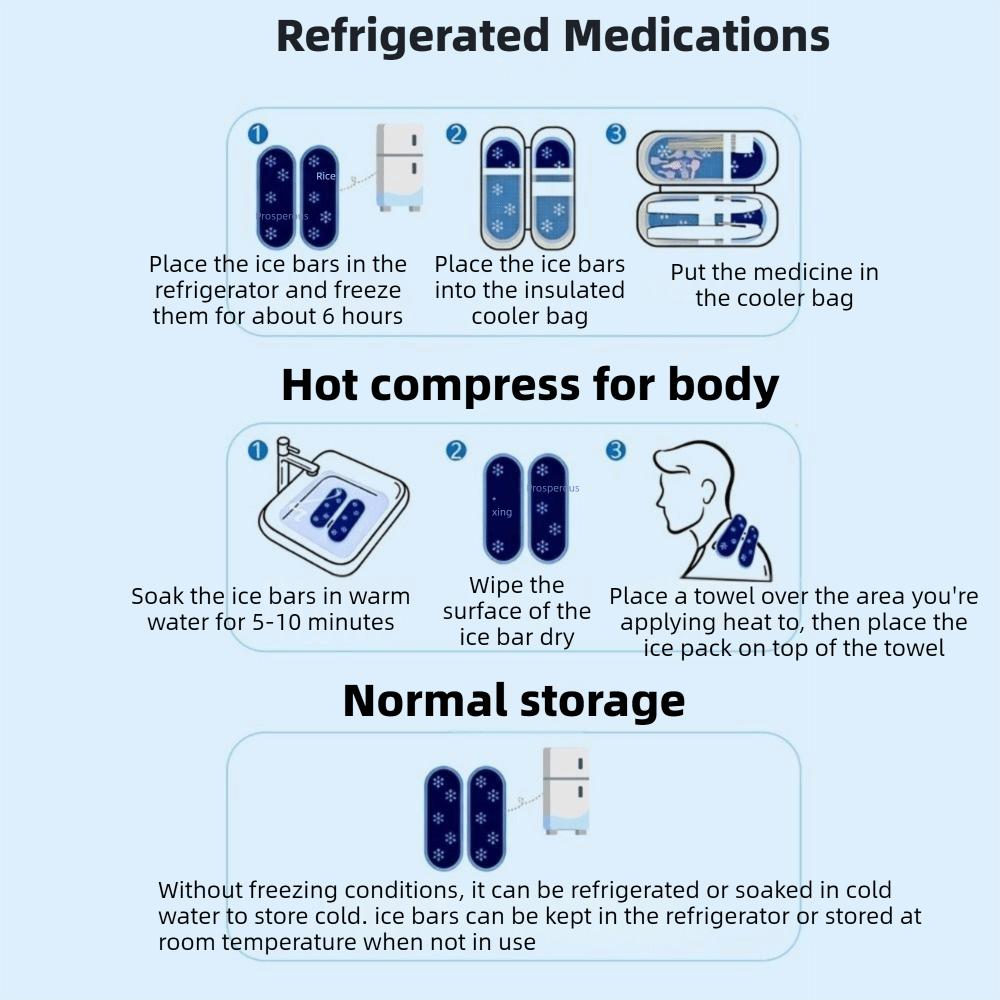 Oxford Cloth Insulin Cooling Bag Waterproof Insulin Vial Storage Case Insulin Cooler Bag  Travel