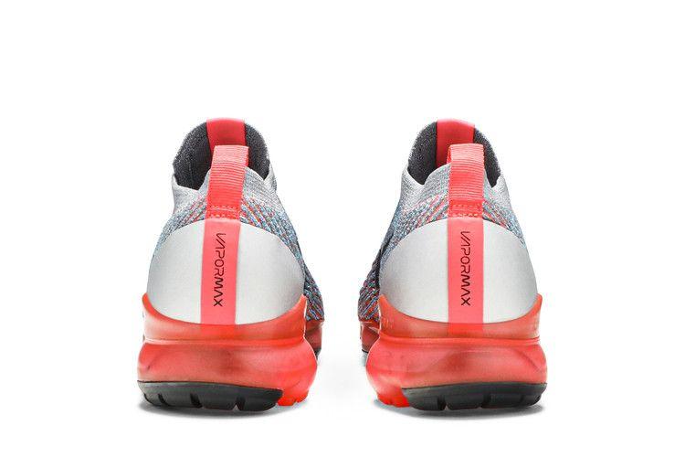 Women's Sneakers Nike Air VaporMax Flyknit 3 Flash Crimson (Women's) Flash Crimson/Black-Cool Grey-Blue Fury