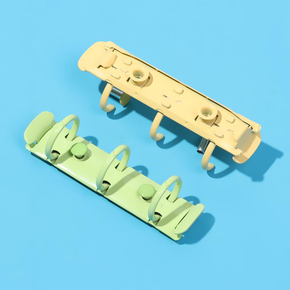 Многоразовый аксессуар 3 кольца зажим для блокнота кольца для переплета папка для листов