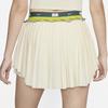 Nike Solid Color Lace-Up Pocket Pleated Irregular Short Skirt Women Skirts Off-White DX1843-113
