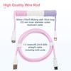 UCINNOVATE Coiled Keyboard Professional Custom Coiled Mechanical Keyboard Cable for Gaming Keyboards with Detachable Metal to Cable, USB-C Cable,