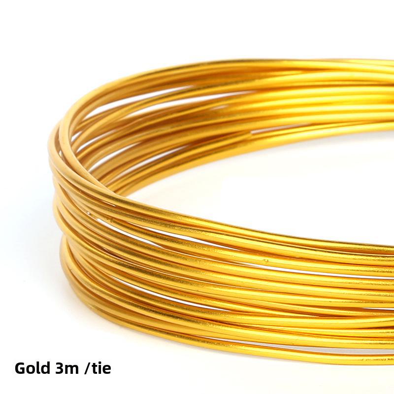 Цветная оксидированная алюминиевая проволока (1мм-2,5мм) для поделок своими руками и украшений для велосипедов