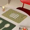 Placemat Soft Tough Non-Slip Heat Insulation Table Mat Oil-Proof Wipeable Easy