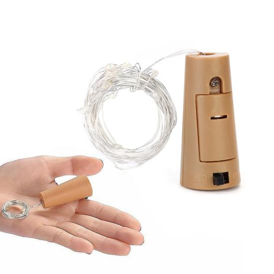 100 см пробковая ночная фея 10 светодиодных лампочек для бутылок вина, декор для вечеринки