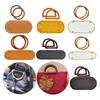 Crochet Bag Bottom Leather Base Tote Handle Set DIY Knitting Style 1