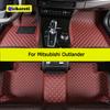Car Floor Mats For Mitsubishi Outlander 2000- Auto Carpets Foot Coche Accessorie