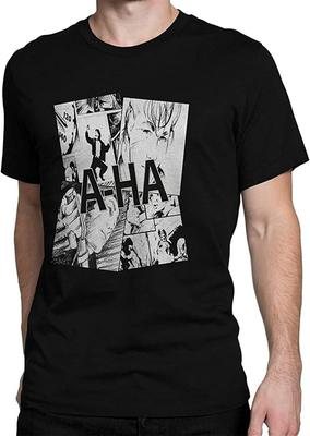 A HA TAKE ON ME POP Music Men's Black T Shirt