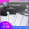 Для VW Volkswagen Jetta MK5 Golf Наклейки-маркеры на руль автомобиля Декор DIY Наклейка для Volkswagen VW Touran Beetle Golf