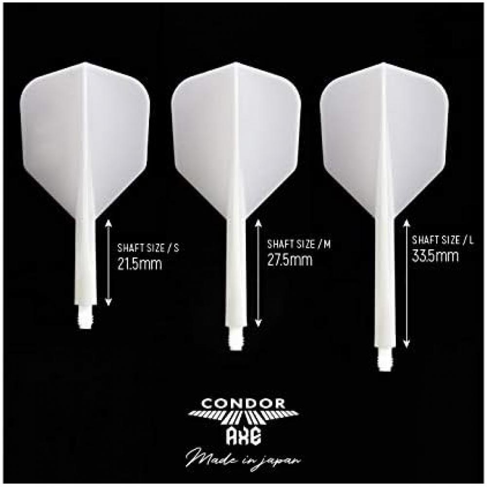 Крылья для дартса Condor Axe Revival SMall M Белые