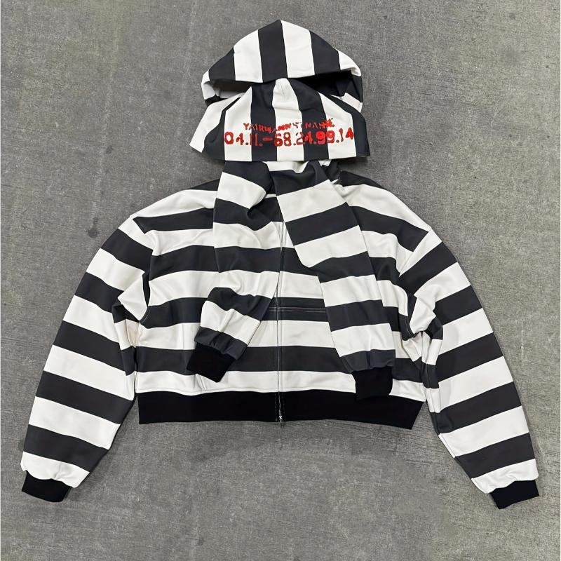 Осенне-зимний уличный хип-хоп тренд двухслойная шапка принт мужская и женская толстовка с капюшоном