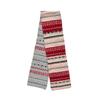 Retro Jacquard Wool Blend Scarf Women's Universal Autumn and Winter Atmosphere Japanese Soft Scarf