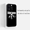 Чехол для телефона с классическим постером к фильму «Клан Сопрано» Для iPhone 17 16 e 15 14 13 12 Plus Mini Pro Max Мягкий черный Ударопрочный чехол