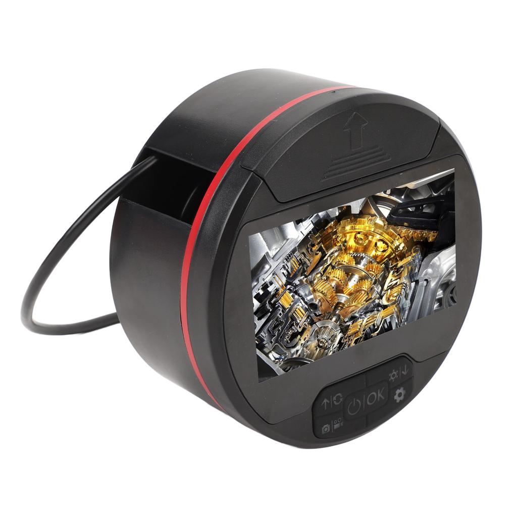 8mm Endoscope High Definition 4.3 Inch Screen IP67 Waterproof Inspection Camera for Car Engine Pipe Air Conditioning