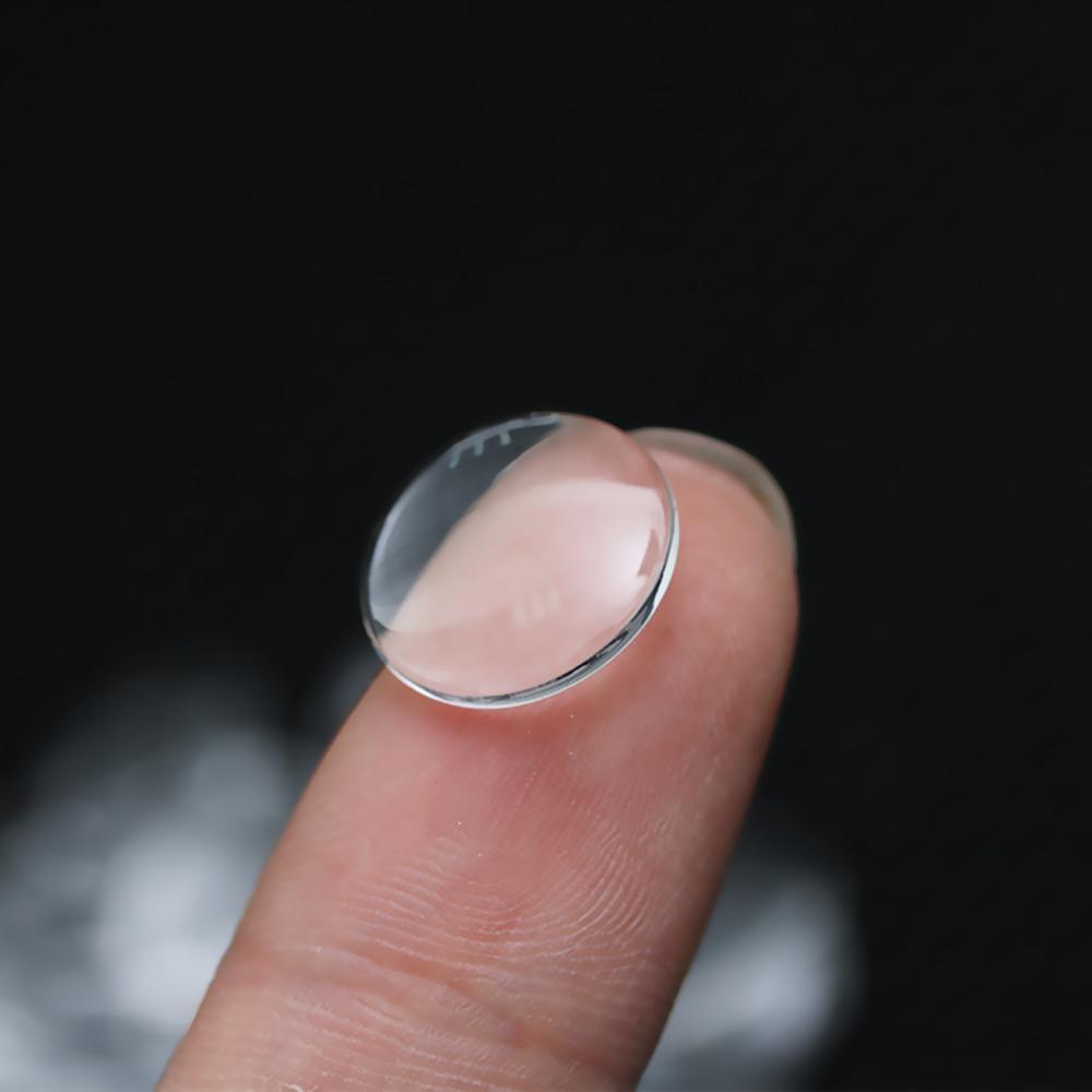 100pcs 14mm New Kids Toy Accessories DIY Crafts Glass Eye Chips Time Gem Blyth Dolls