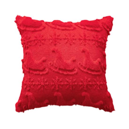 Рождественская наволочка для декоративной подушки, наволочки с рождественской елкой, мягкие плюшевые наволочки с потайной молнией, зимний домашний декор