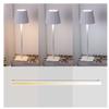 Rechargeable Desk Lamp Touch Dimming Dining Table Bar Lamp Cafe Decorative Lamp Ambient Lamp Table Lamp Bedside Night Light