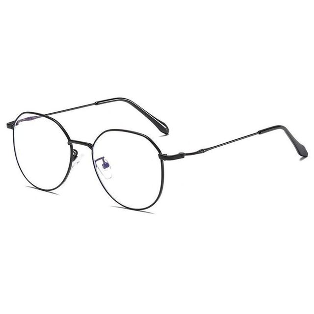Круглые очки с защитой от синего света, женские и мужские классические квадратные металлические очки в оправе, прозрачные компьютерные очки Óculos Feminino