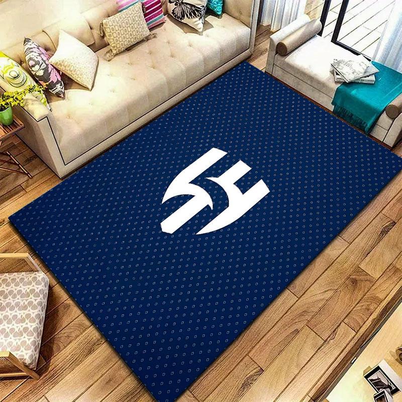 Al-Hilal Saudi FC Carpet Rug for Living Room Bedroom Home Sofa Decoration,Kids play Non-slip Floor Mat