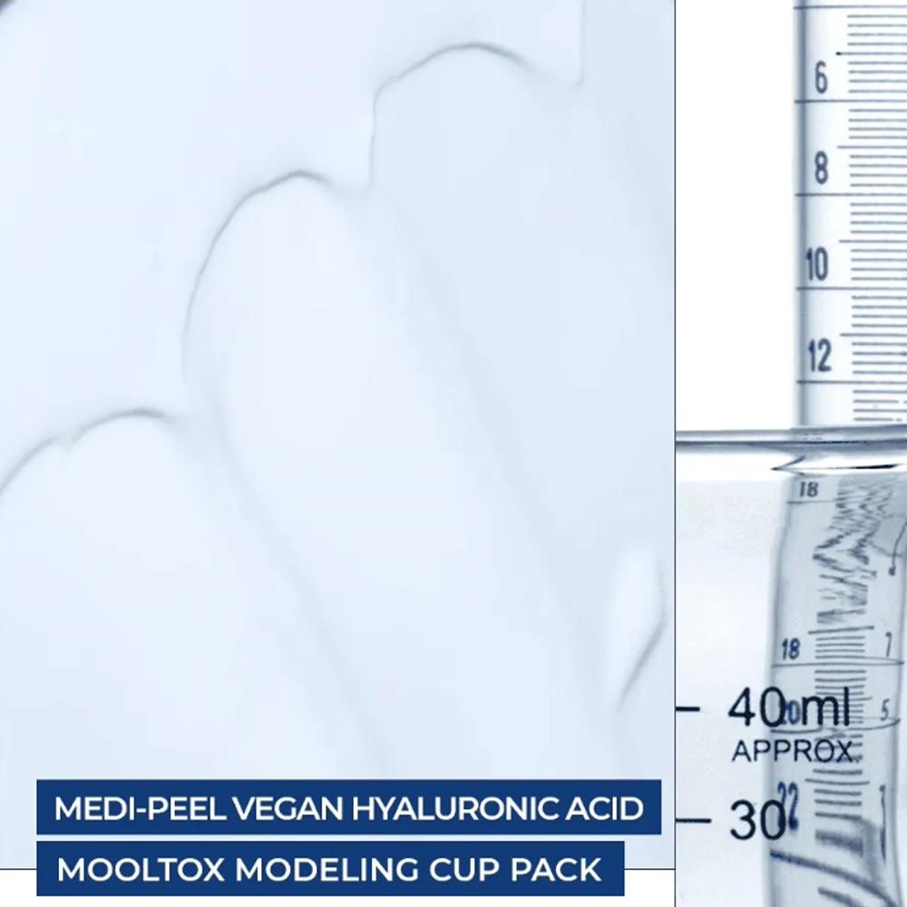 MEDI-PEEL Веганская моделирующая чашка-маска с гиалуроновой кислотой Mooltox 28 г