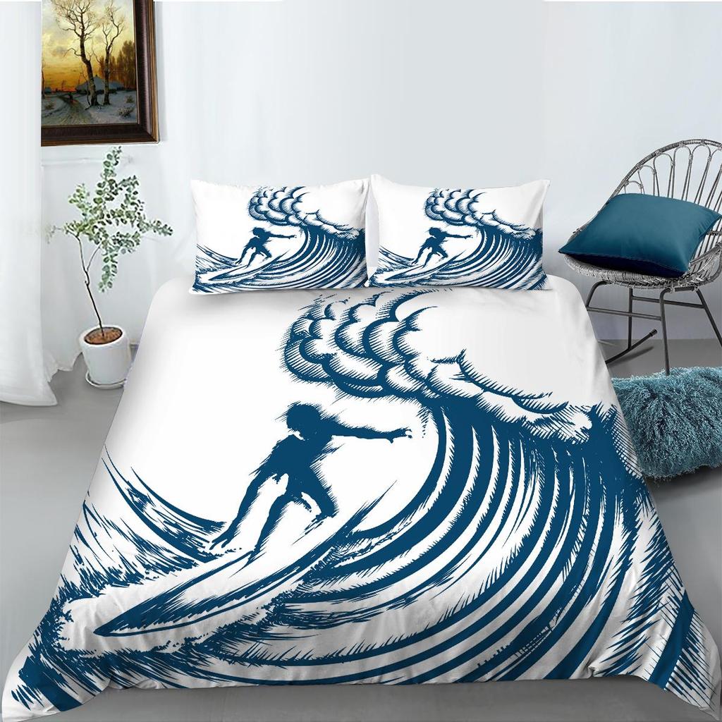 3D модный креативный комплект постельного белья для дома, комплект постельного белья для спальни, одеяло и наволочка, комплект постельного белья, полноразмерный домашний интерьер AU/EU/US