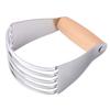 Stainless Steel Butter Churner Wood Handle Dough Mixer Egg Beater Flour Cutter  Cream