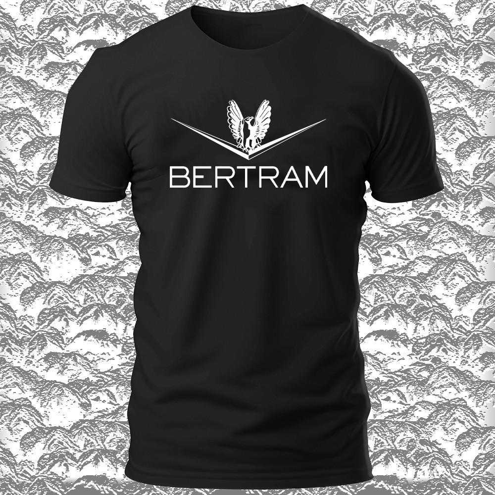 Bertram Yachts Logo Men's T-Shirt Funny Size S-5XL Made in USA Unisex T-Shirt