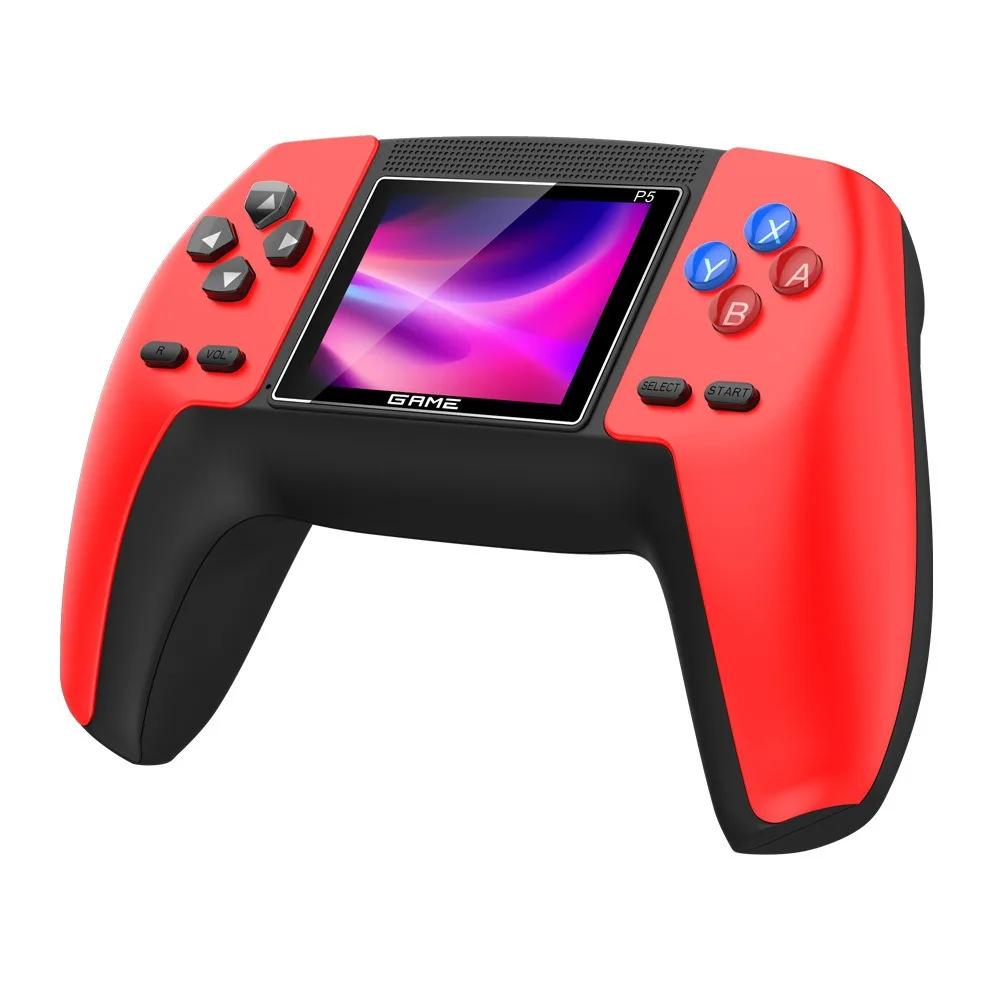 Игровая консоль P5 Портативная со встроенными 520 играми Игровая консоль Контроллер 2,4-дюймовый ЖК-дисплей Ностальгическая Классическая Ретро Мини Портативная игровая консоль