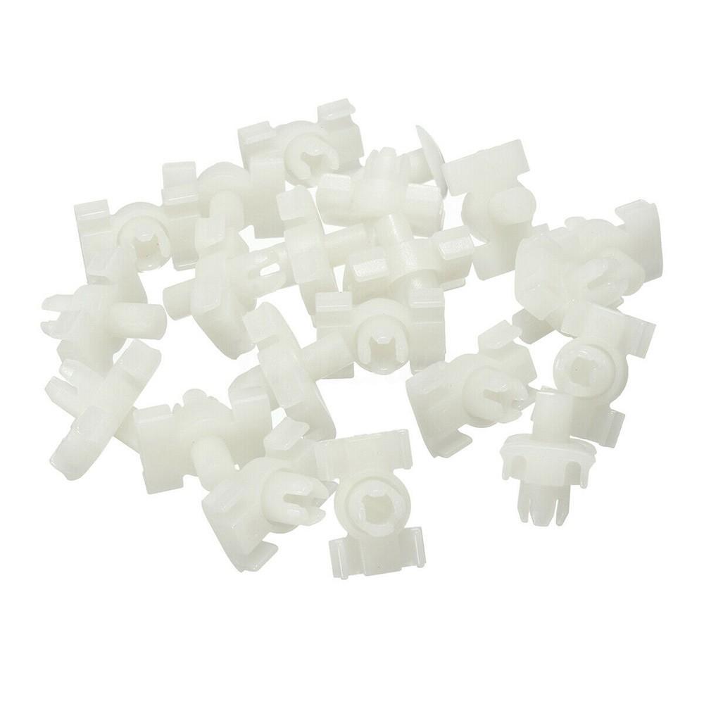 52 шт. зажимы заглушки втулки дверная прокладка полоса отделка зажимы для Mercedes Benz W123 автомобильный фиксатор крепеж высокое качество