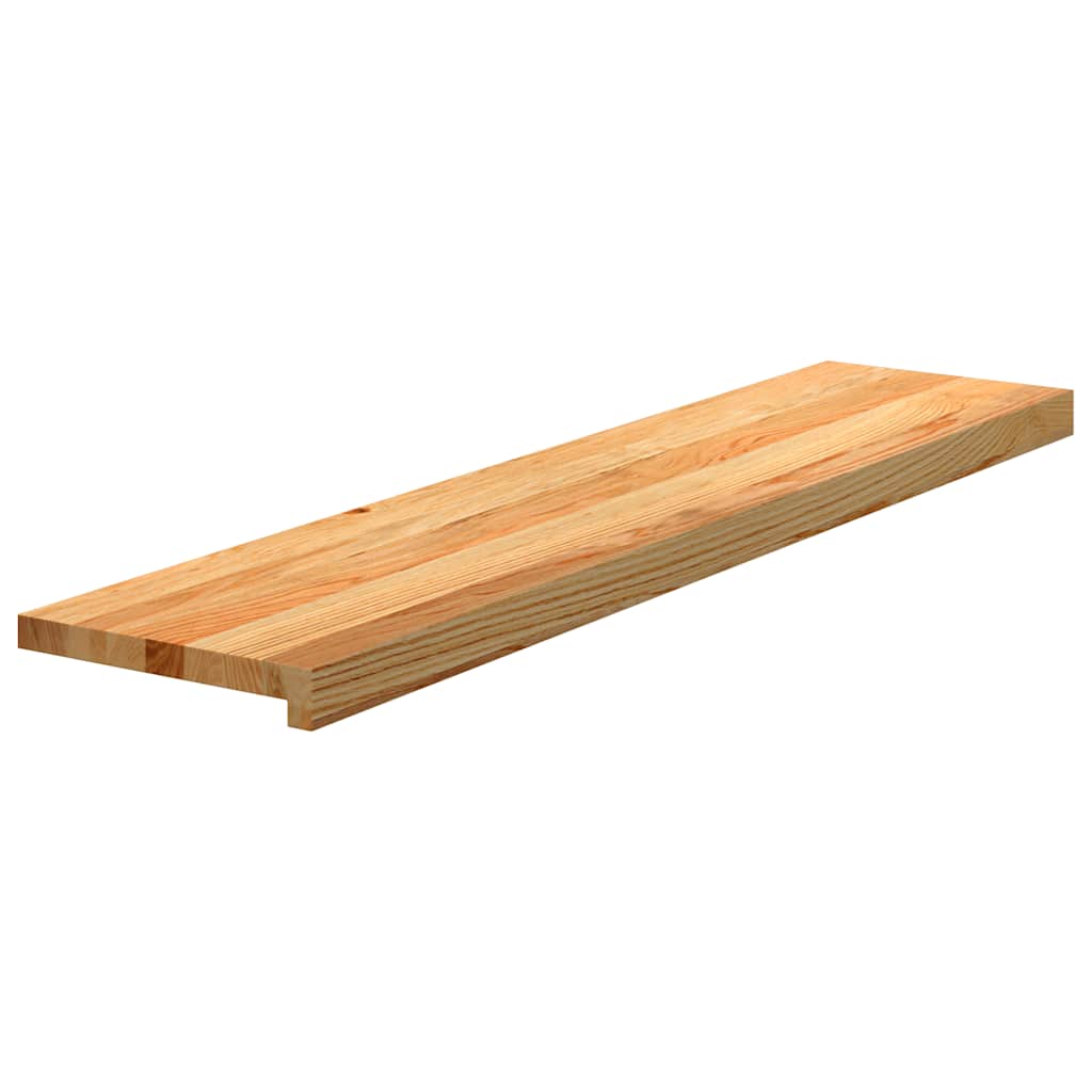 Vidaxl Stopnie Schodowe, 12 Szt. Brązowe 110X25X2Cm Lite Drewno Dębowe