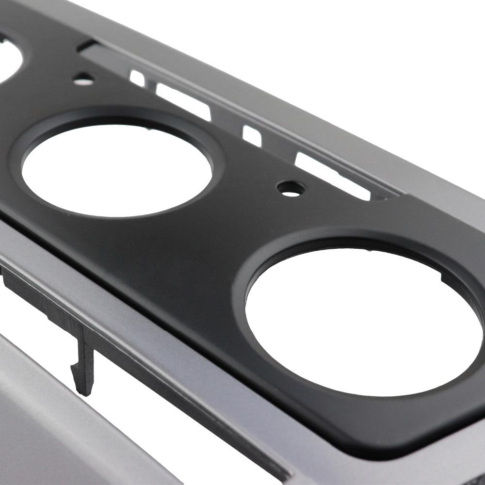 Double Din for SKODA Octavia 2008-2013 Manual AC Audio Fascia Stereo Radio GPS DVD Panel Dash Mount Installation Trim Kit Frame