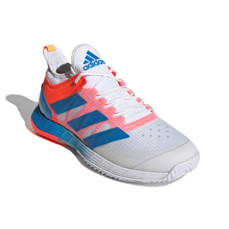 Adidas Adizero Ubersonic 4 M Heat White Blue Rush Solar Red Men Sneakers Cloud-White GY3317