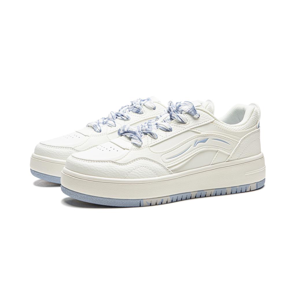 Li Ning Сырные, нескользящие, износостойкие, легкие, дышащие, увеличивающие рост, низкие кеды для скейтборда AGCW076-2