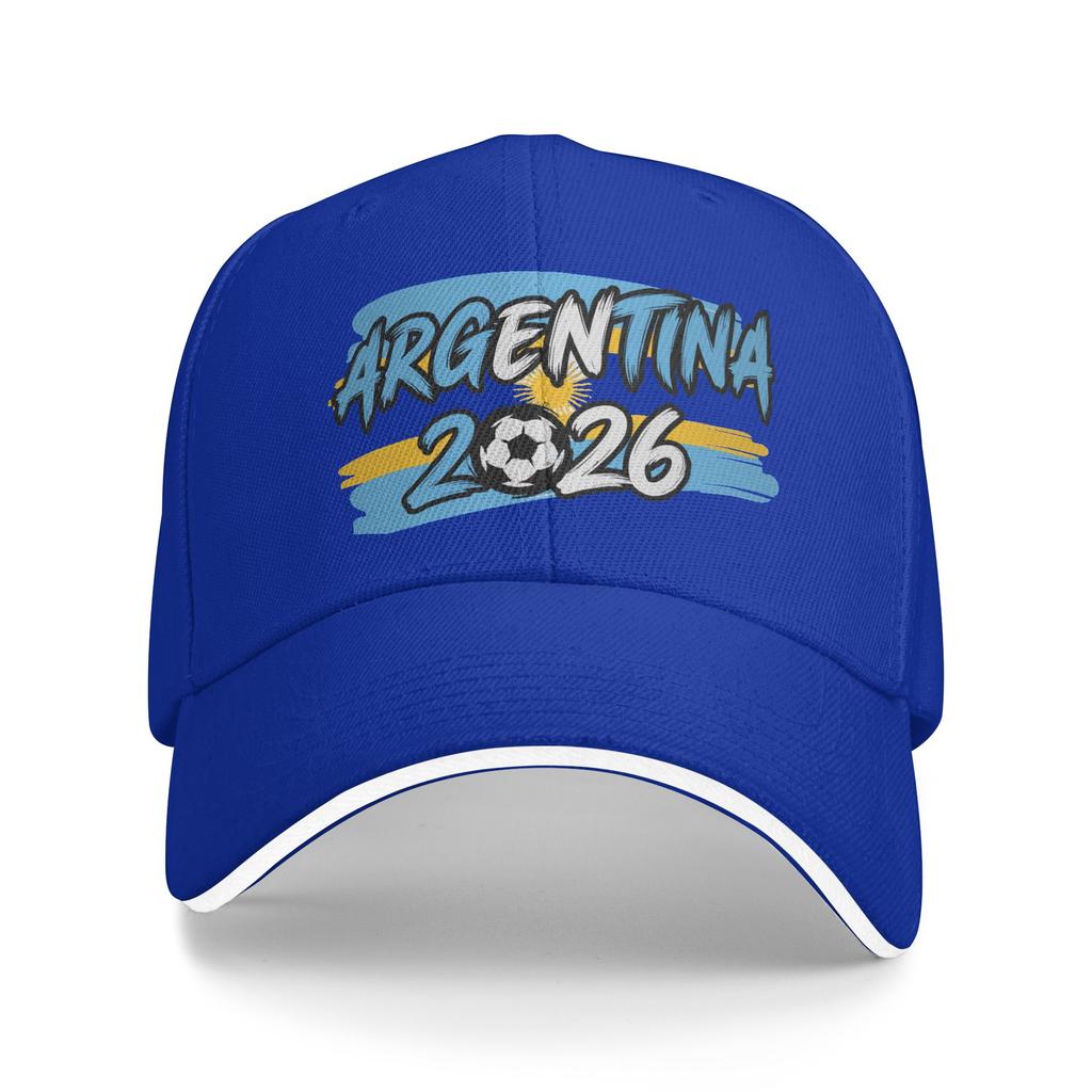 Unisex Argentina Football Match Outdoor Hat Usa Canada Mexico Soccer Sun Cap Casual Baseball Cap Sunscreen Hats