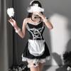Fashion Sexy Costumes Maids Outfit for Women Girls Roleplay Cow Cosplay Lingerie Cute Apron Maid Dress Mini Skirt Naughty Sleepwear