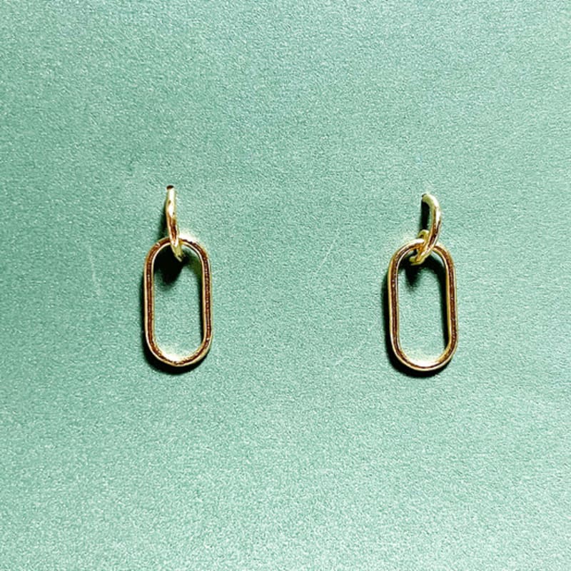 Sophiamor [Серебро 925] Золотая Капля Серьги