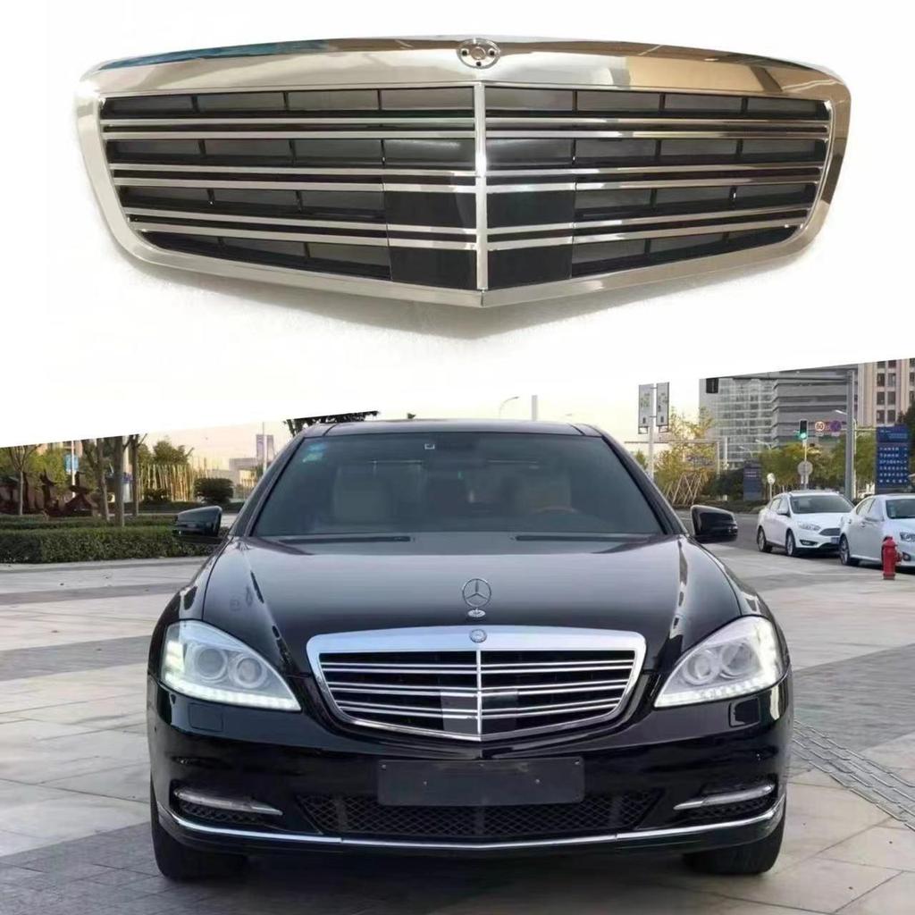 Передняя решетка в стиле AMG для S-Class W221 (2009-2012) для Мерседес