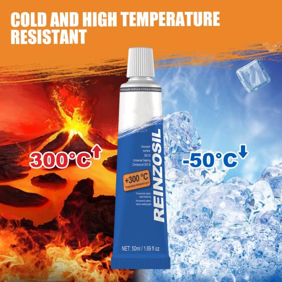 1 Set 50ml High Engine Sealant Resistant Temperature Car Strong Adhesive Motor Gap