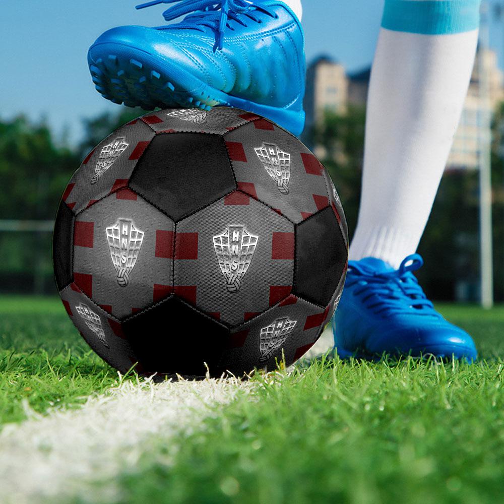 Croatia football Size 5 Soccer Ball, Machine-Stitched PVC, Durable & High Bounce, All Ages Fit, fan merchandise, matches & outdoor use.