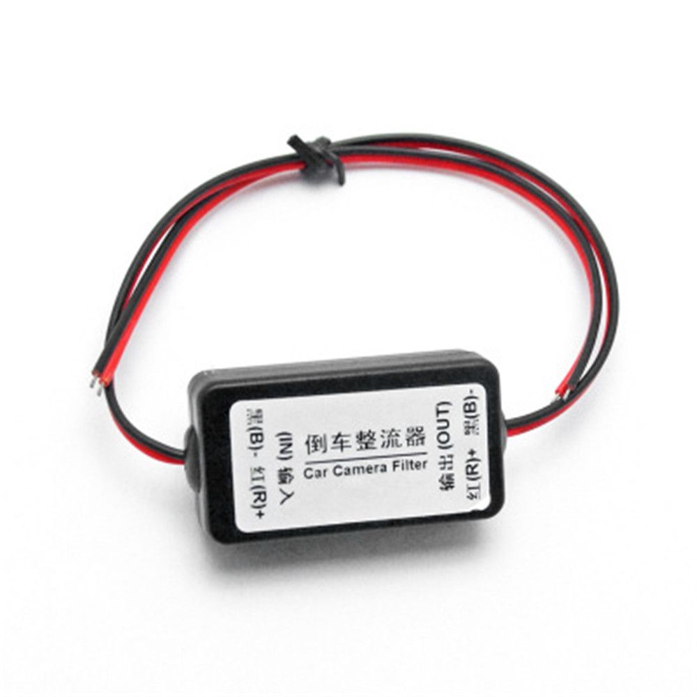 Relay Splash Screen Backup Camera Rectifier Filter Connector Auto Car Camera Filter Ballasts