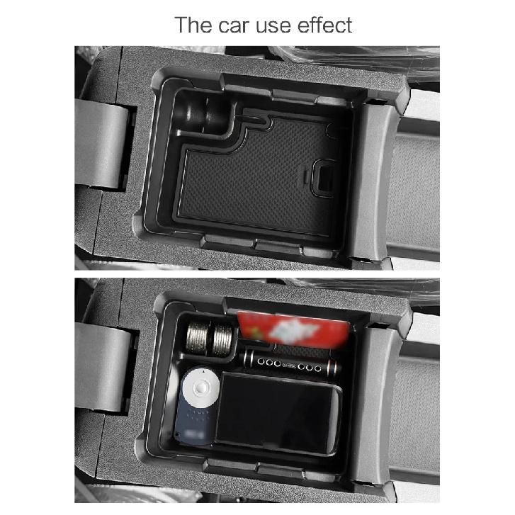 For MG3 2023-2025 2024 Armrests Storage Boxes Stowing Tidying Organizer Box Car Interior Accessories Voiture