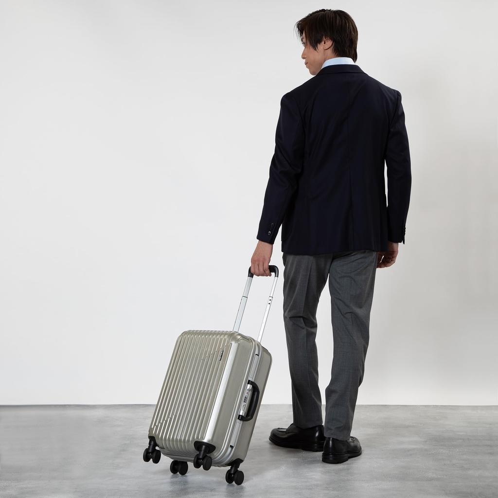 Ace Suitcase Carry Case Carry Bag S Size 1 Night 2 Days 2 Nights 3 Days 30L Caster Stopper Twin Wheel Casters Cresta 2F Carry-on 3.7kg No.05106