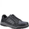 Mens Finley Leather Lace Up Trainers