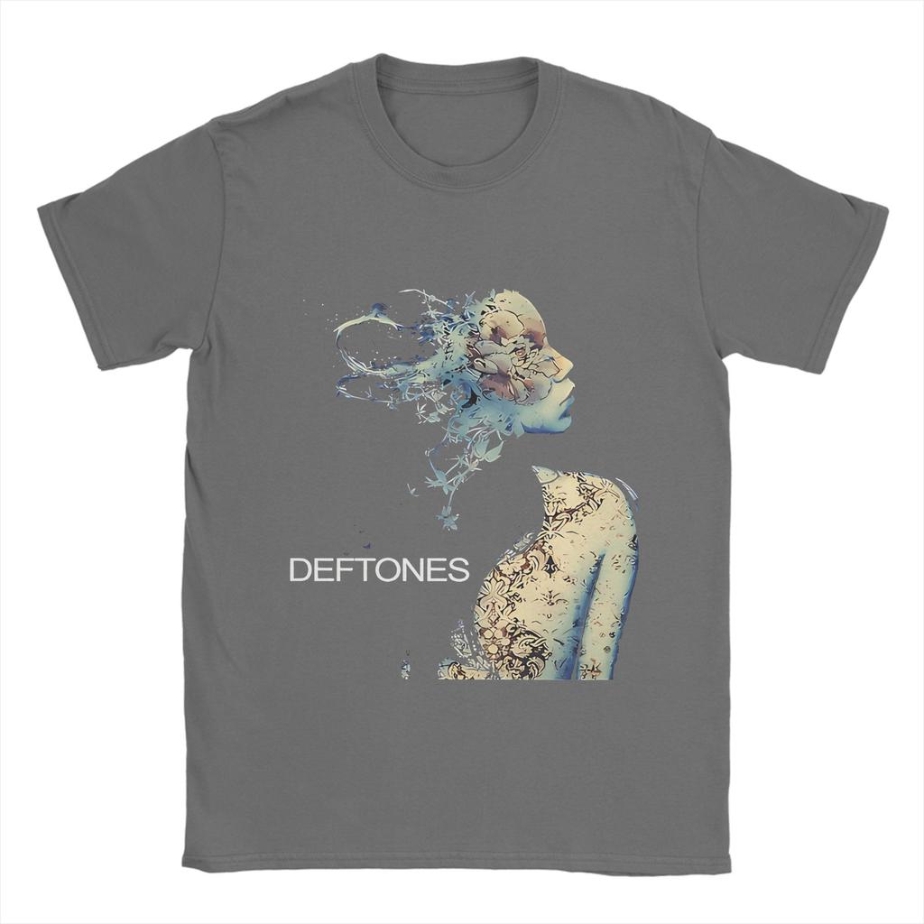 D-Deftones Футболки Мужские 100% Хлопок Винтажные Футболки С Круглым Вырезом Футболка С Коротким Рукавом Одежда Подарок на День Рождения