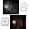 6 Pack Dusk to Dawn Sensor Motion Sensor Light Square Smart Sensor Light LED Night Light  Bedroom